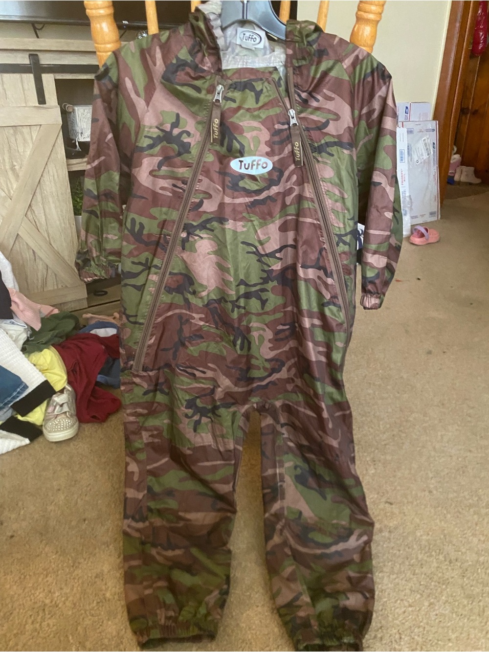 Tuffo Muddy Buddy Waterproof Rainsuit- Camo- 5T
